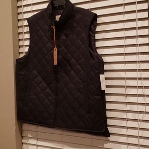 Weatherproof puffer vest NEW black